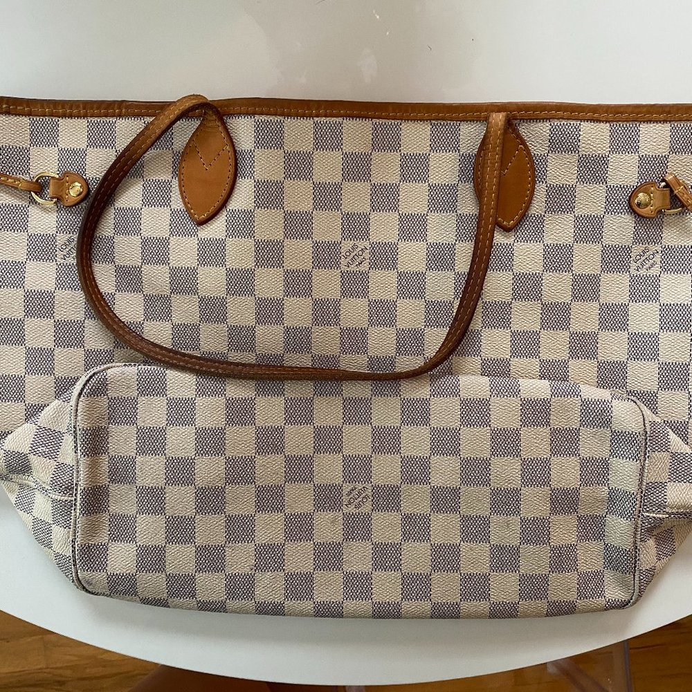 Louis Vuitton Neverfull MM Azur